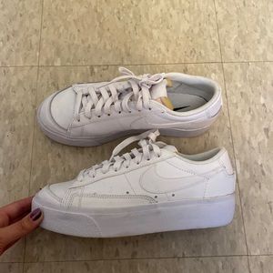Nike Low Platform Blazers